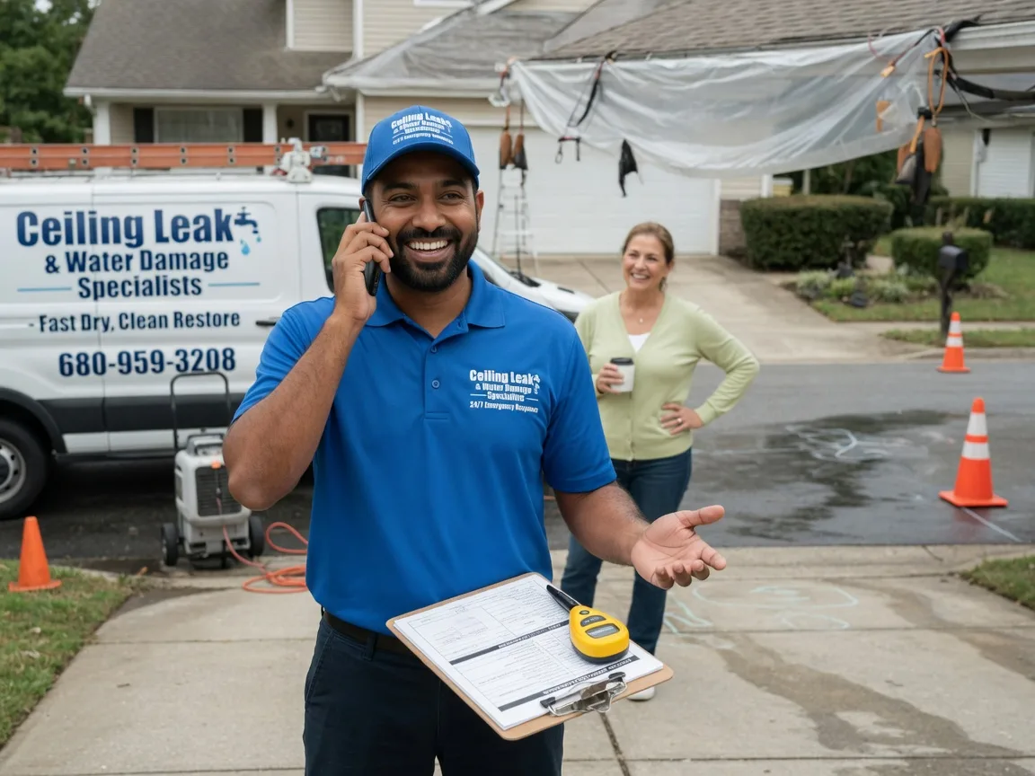 Ceiling Leak Cleanup Big Piney, WY FAQs